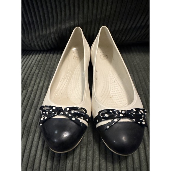 Crocs Women's Cap Toe Ballet Flats - 10 Women's - Picture 2 of 7